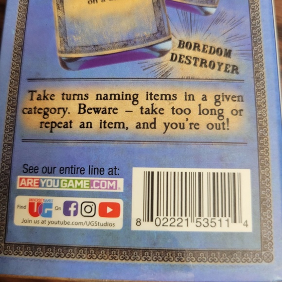 NEW Clarendons Merriment Mixture Categories Game. Ages 10+, 2+ Players. SEALED - Picture 4 of 6